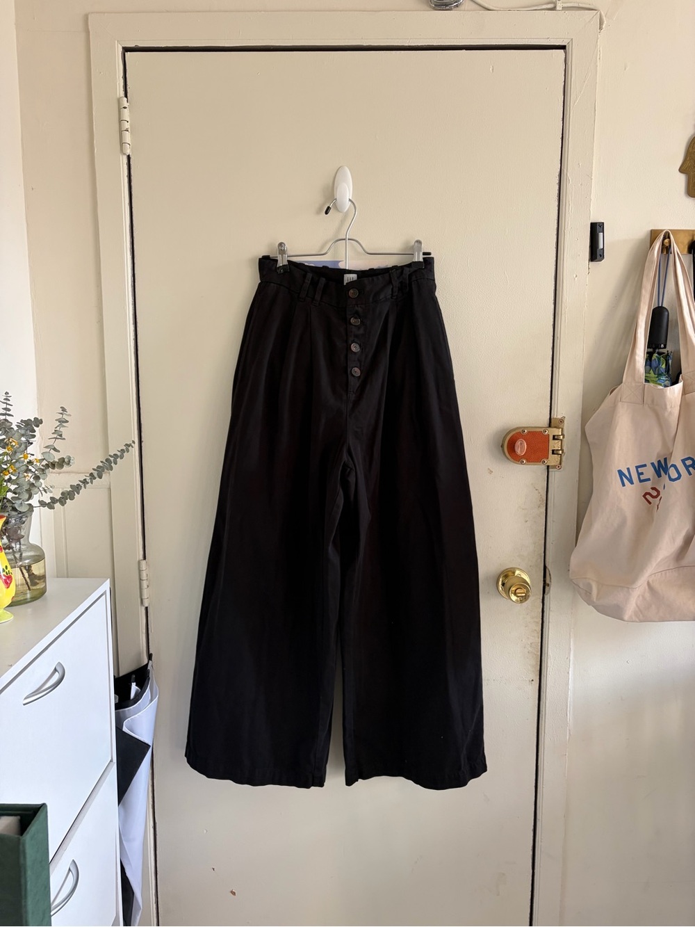 Black GAP x Doen Trousers - Size 8